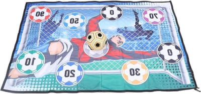 Voetbalmat Set - Kinderspel - Voetbalvaardigheden Oefenen - 2-in-1 Spel - 20 x 18 x 16 cm - Type A