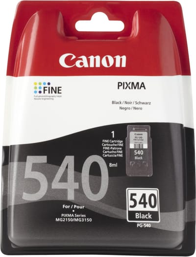 Canon PG-540 - Inktcartridge - Origineel - Standaard capaciteit - Zwart