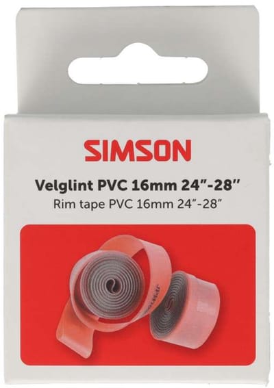 Simson velglint 24/28 inch 16mm pvc strong