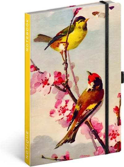 SnelShoppen - Notitieboek A5 met Elastieken Band, Designer Hardcover Notepad, Gelineeerde Pagina's, Notitieblok voor Volwassenen, Vrouwen, Stijlvol On