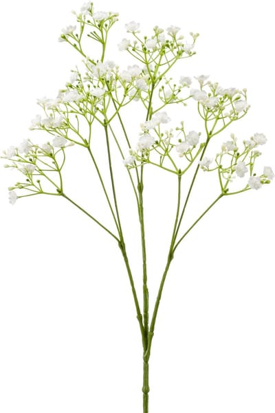 Emerald - Kunstbloem Gipskruid 68cm wit - Kunstplant voor binnen