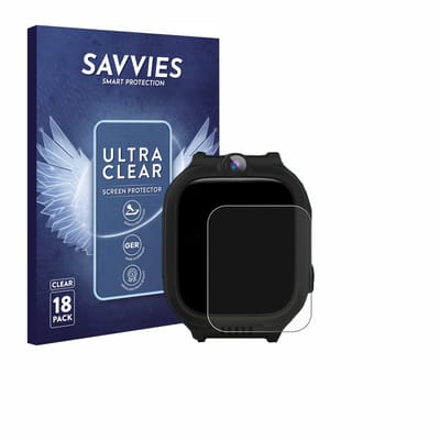 Savvies - Screenprotector voor VELTIX X Pro 1.69" - Folie Beschermfolie transparant 18 Stuks