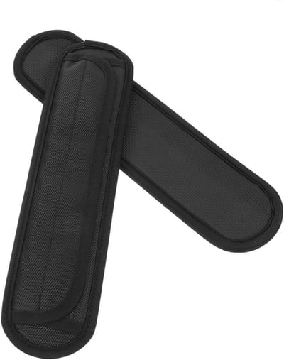 Draagbare Schouderpad - Rugzak Comfort - Zware Lasten Dragen - Verstelbaar Ontwerp - 31.5x8x1CM - Zwart
