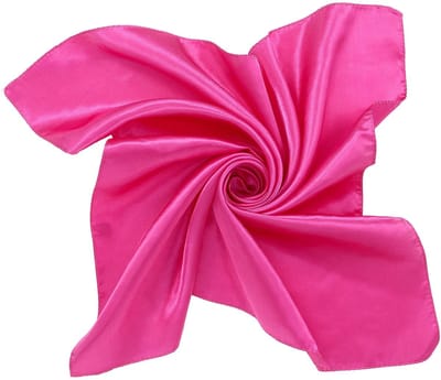 Dailygoody - Vierkante hals sjaal - Satijnen sjaal - Retro design - 60 x 60 cm - Multifunctioneel - Geschikt voor dames en meisjes - Kleur zoals afbee...