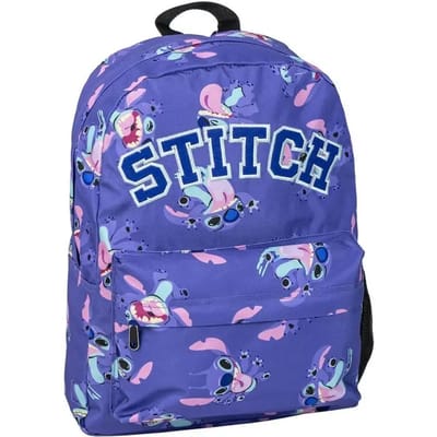 Disney Stitch Rugzak Meisjes Jongens Laptop Vak - Fles houder Zijkant Rugzak - Hoogte 42cm