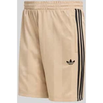 regular fit trainingsshorts met logo-stitching