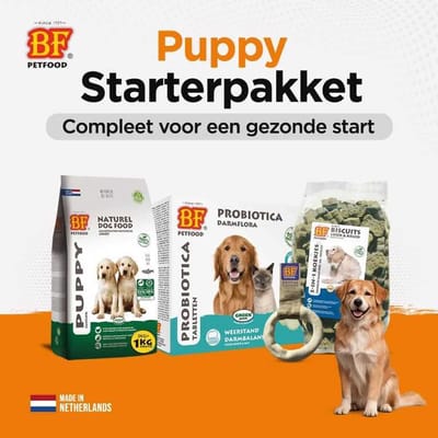BF Petfood Puppy Starterspakket – Compleet voor een Gezonde Start