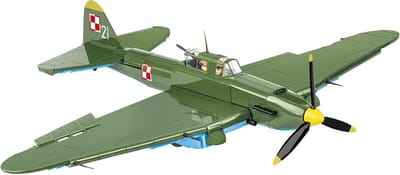 Bouwsteenset Tweede Wereldoorlog Vliegtuig IL-2M3 Aanvalsvliegtuig Schaal 1:32