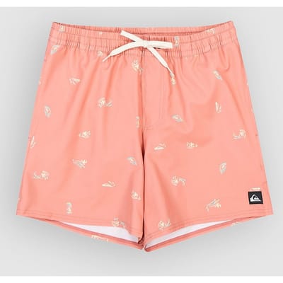 Quiksilver Stretch Printed Volley 16´´ Zwembroek Roze M Man