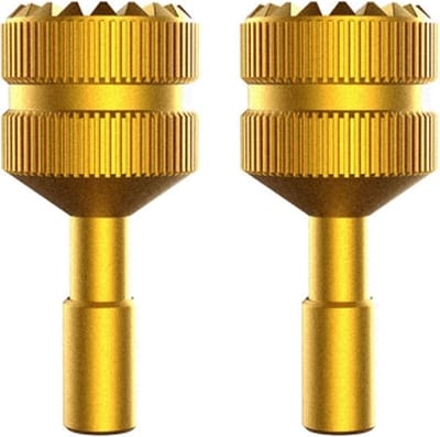 1 Pair Sunnylife MM3-YG393 For DJI Mini3 Pro DJI RC With Screen Remote Control Thumb Rocker(Gold)
