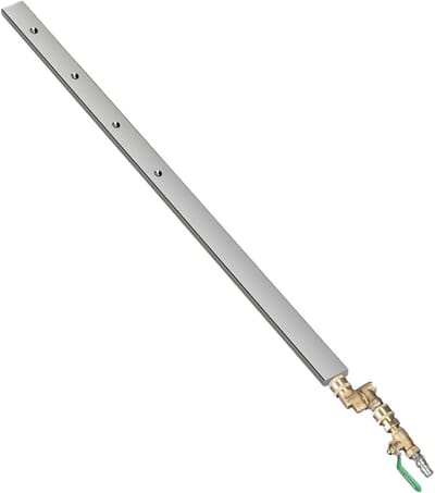 Radiator Reiniger - Schoonmaakhulp - Koelsysteem Onderhoud - Roestvrij Staal - 60 cm - Zilver