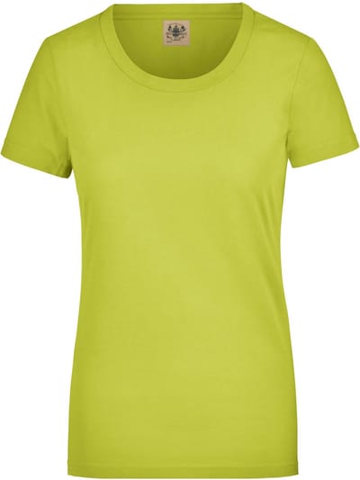 Dames T-shirt James & Nicholson Vintage Shirt Groen - M