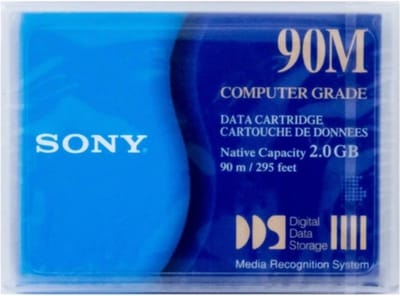 SONY DG90M DDS 2/4GB 4MM 90M Data Cartridge