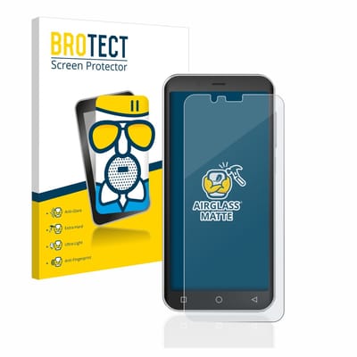 BROTECT - Screenprotector voor Emporia Smart 4 - Folie Beschermfolie Beschermglas matte