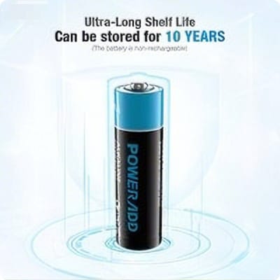 [2 halen 1 betalen] POWERADD LR06 - 44 stuks - Alkaline AA batterijen - 1.5V - Duurzaam -(totaal 88 stuks)