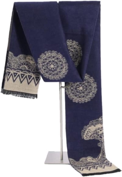Herensjaal - Warme Sjaal - Casual Mode - Kleur Bijpassend - 180x30 cm - Meerdere Kleuren