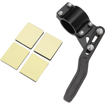 Knipperlichthendel Positie Omhoog Kit Aluminiumlegering Stuurwiel Knipperlichtstang Verlengstuk Universele Auto zwart