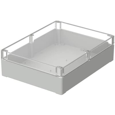 Bopla EUROMAS M 253 G 02253100 Industriële behuizing 300 x 230 x 85 Polycarbonaat Grijs-wit (RAL 7035) 1 stuk(s)