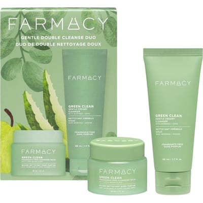 Farmacy Beauty Cleansing Green Clean Gentle Double Duo Gezichtreinigingssets Dames
