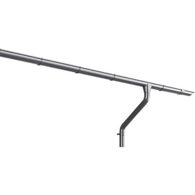 Weka Dakgootset - Verzinkt Staal - Zilver - Breedte 650cm - Voor Plat Dak