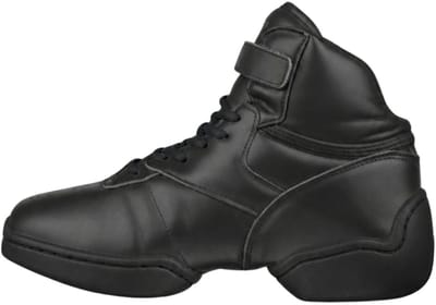 Dancer Dancewear - Danssneakers van leer "Rocky" - Dancesneakers voor streetdance, jazz en hiphop - Kind - Dance sneakers - Maat 30