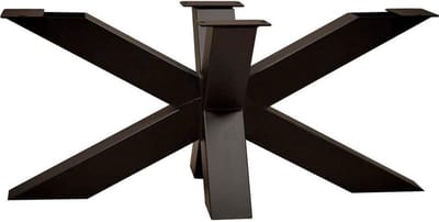 FLE - Stalen matrix zwart spinpoot 90 bij 60 cm en hoogte 40 cm (6 x 6 cm)