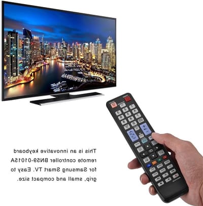 Vervangende Smart TV Afstandsbediening voor BN59-01015A - Betrouwbare Controle met Uitgebreide Bereik en Duurzaam Ontwerp (Zwart)