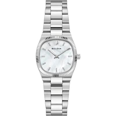 Bulova Super Seville Mini 96L353 Horloge - Staal - Zilverkleurig - Ø 25 mm