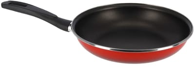 Magefesa professionele rode koekenpan Merida - Aluminium - met anti-aanbak laag - D30 x H6cm - Hapjespan