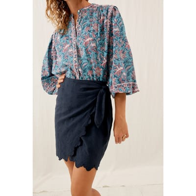 Louise Misha Skirt Charlie Charcoal Maat: 34 | Mini Rokken Outlet | Dames | Zwart