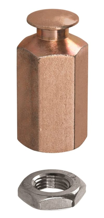 Resideo Spindelverbindingsmoer ASV-SBA DF-B-NI/DF-C, DF-B-CI/XF-A/XF-B(DN40-80), ASV-SBA-2