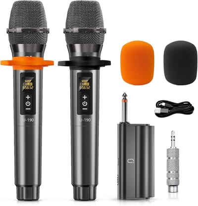 Draadloze Microfoonset voor Karaoke en Zingen