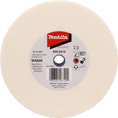 Makita Slijpsteen 150X16X12,7mm WA60K - B-51926