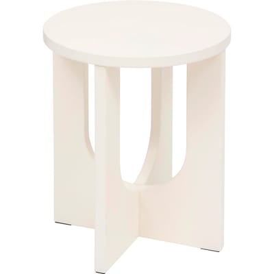 Eazy Living Bijzettafel Ø 40 cm Romy Ivoor