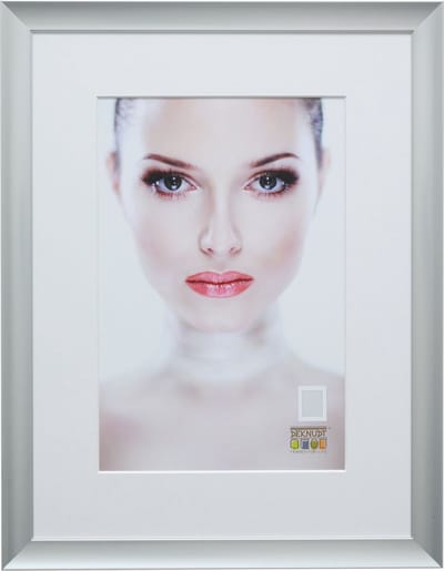 Deknudt Frames fotolijst S021E1 - zilver - passe-partout - 30x40 cm