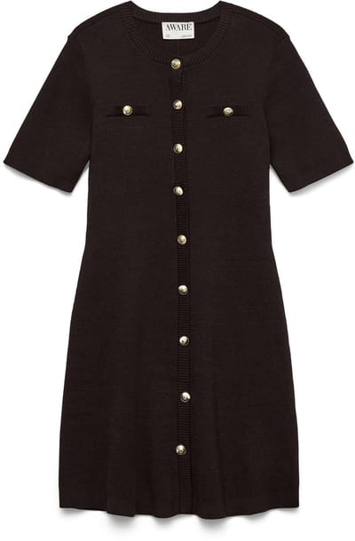 Vero Moda Curve Gebreide jurk AWCPICCO Korte jurk