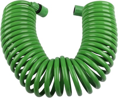 Tuinslang - Waterslang Flexibele slang - Gazon Bewateren - Intrekbaar ontwerp - 10 meter - Groen