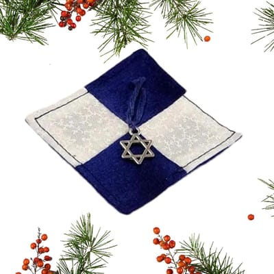 Gebedspocketdeken - Spirituele deken Gedichten deken - Spirituele inspiratie - Met heilige schriften - Compact formaat - Multicolor