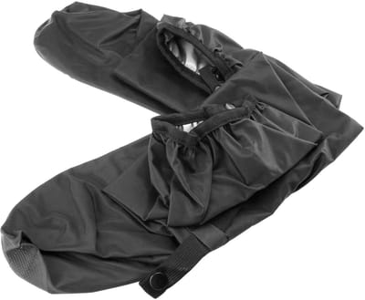 Dailygoods- Regenlaarzen Waterdicht - L (42-44) - Winddicht - PVC/PU - Opvouwbaar - Gemakkelijk te dragen - Tot 40 cm beenlengte - Waterdichte Schoenen