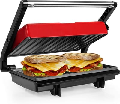 DailySupplies® Tosti Apparaat - Panini Grill - Contactgrill