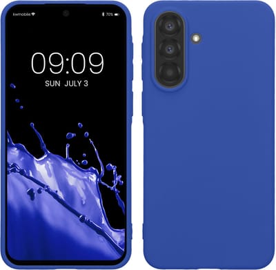kwmobile telefoonhoesje geschikt voor Samsung Galaxy A37 5G - Hoesje voor smartphone - Back cover in Baltisch blauw