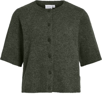 VILA - VILIGA 2/4 O-NECK KNIT CARDIGAN - NOOS - Dames - Cardigans