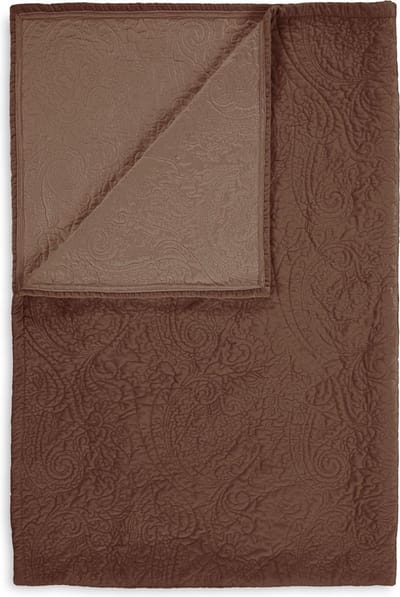 Essenza Roeby Plaid Chocolade - 135x170 cm