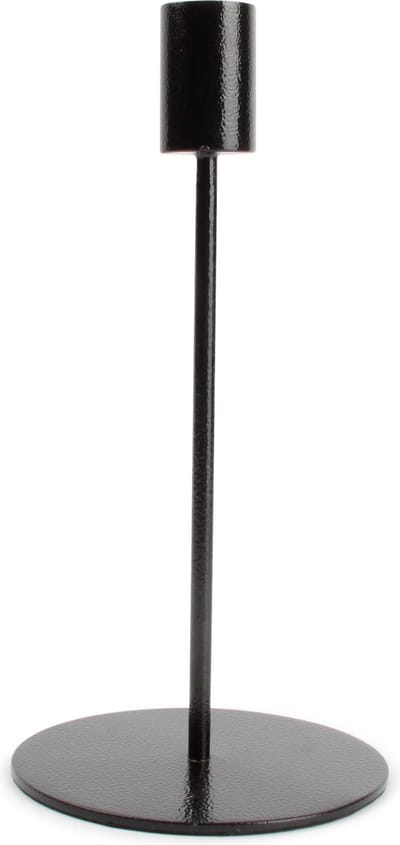 S|P Collection - Kandelaar - 10xH20cm - metaal - zwart - Pillar