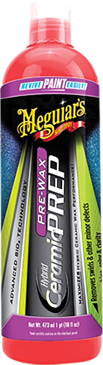 Meguiar’s Hybrid Ceramic Pre-Wax Prep 473ml – Lakvoorbereider Auto – Voor Hybrid Ceramic Bescherming – Glansversterkende Pre-Wax