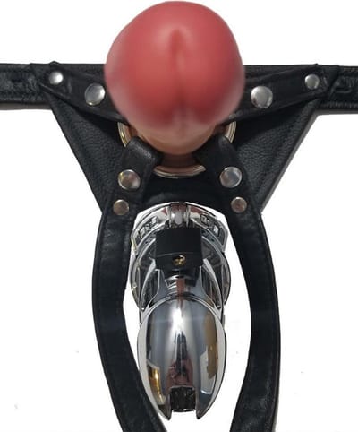 The Vice - Strap-On Harnas - The Crotch Rockett - Voor gebruik met kuisheidskooi - Maat S