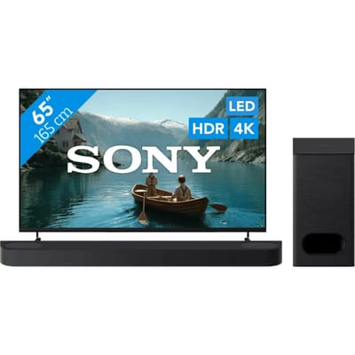 Sony Bravia 3 II Led 65" (2026) + Sony Bravia Theatre Bar 6 Zwart