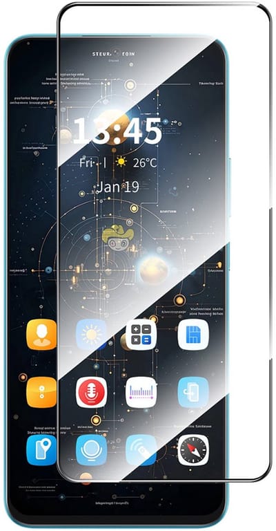 Multimedia & Accessoires Premium Fullcover Tempered Glass Screen Protector geschikt voor Samsung Galaxy A56 5G – Transparant - Screenprotector – Displayfolie – Gehard Glas – Glas