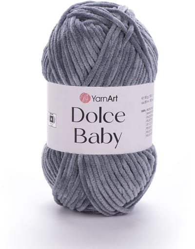 YarnArt - Dolce Baby - Chenille Babygaren - 100% Micropolyester - 50g - 85m - Kleur 760