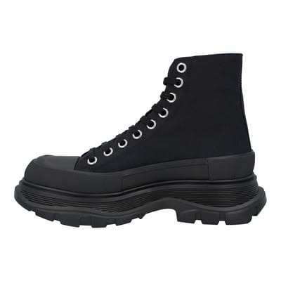 Alexander McQueen Tread Slick Boot in Zwart